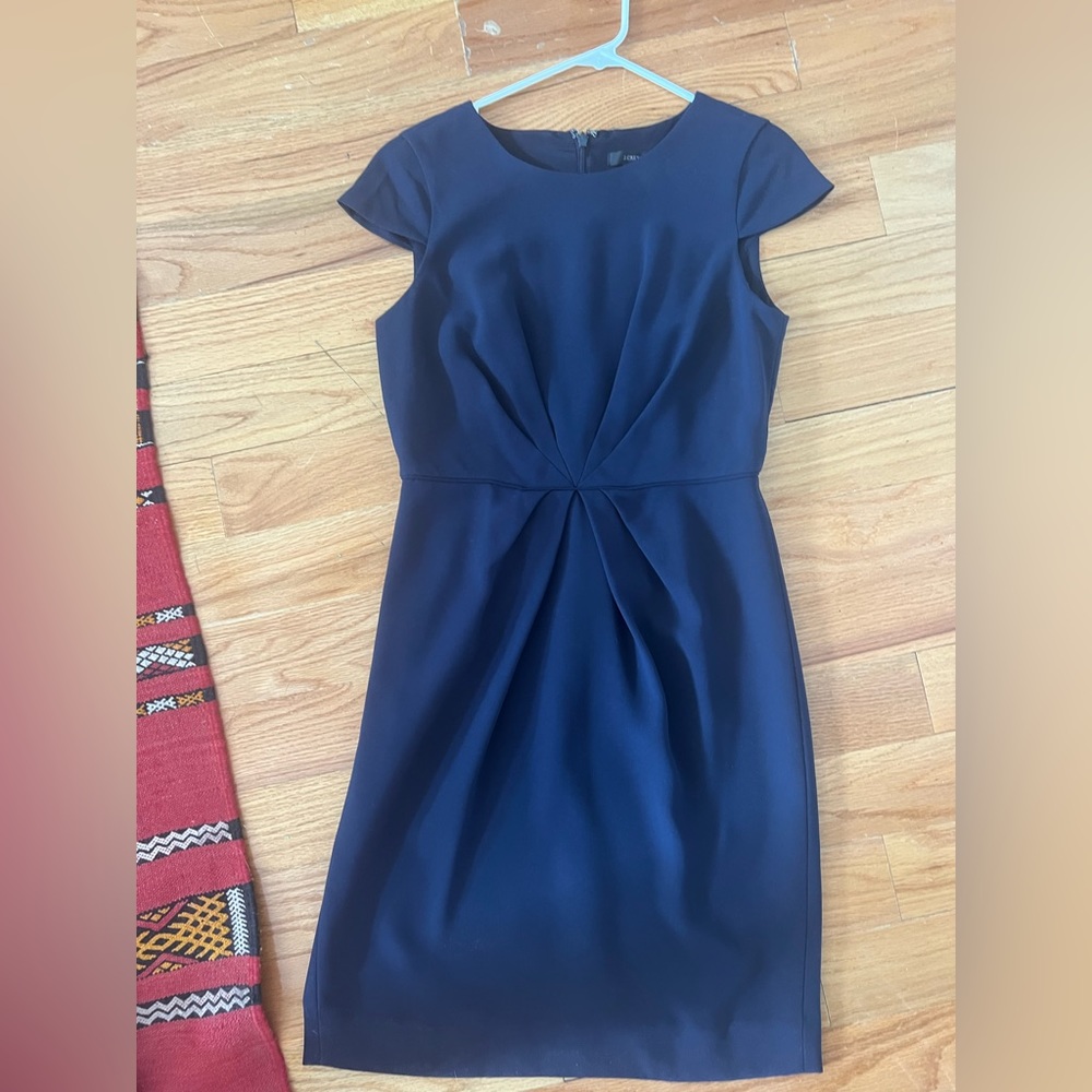 J crew blue dress, size 4